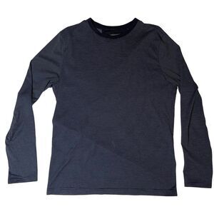 Banana-republic Men's Blue and White Shirt